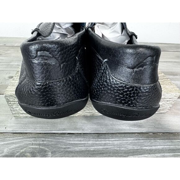 NEW TOMMY BAHAMA NASSAU‎ BLACK LEATHER VENETIAN LOAFERS SIZE 10.5 D - Picture 3 of 8